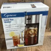 New Capresso C624 Ice Tea / Ice Coffee Maker White and Stainless - FAST SHIP!