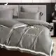 §同床共枕§100支挪威素色天絲萊賽爾纖維 雙人5x6.2尺 薄床包舖棉兩用被四件式組-多款選擇 (4.5折)