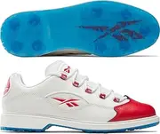 [Reebok] QUESTION Golf Men's Golf Shoes, White/Red, 10.6 inches (27.0 cm), White/red, 27.0 cm