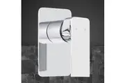 Cefito Shower Mixer Tap Wall Bath Taps Brass Hot Cold Basin Bathroom Chrome