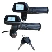 LCD Display Electric Bike Ebike Scooter Throttle 48V Power Voltage Speed