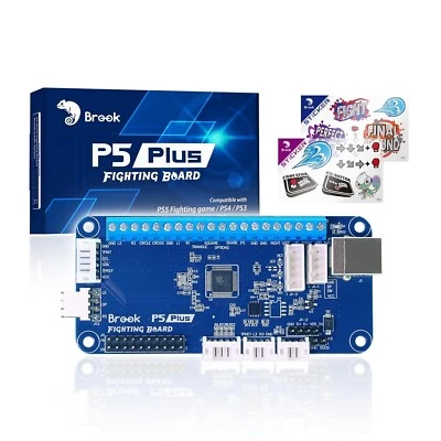 Brook P5 Plus Fighting board for PS5 Fighting games PS4 PS3 Switch PC(X-Input)