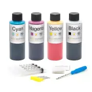 Hyrax Trading Premium Combo Ink Refill Kit for Canon PG-245/CL-246 4oz