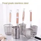 Thickened Pasta Basket Strainer Fine Mesh Sieve Spoon Kitchen Gadgets