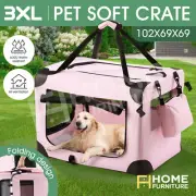Dog Crate Kennel Pet Cage Soft Cat Travel Carrier Puppy Carry Bag Extra Large