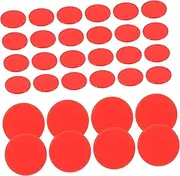 Totority 100pcs Mini Bingo Chips Counting Game Markers Boys and Girls Poker Chips Small Plastic Tokens for Party Learning Teaching