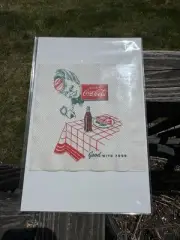 1950's, Coca-Cola, "Un-Used" Sprite Boy Napkin Vintage