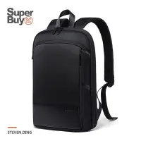 在飛比找蝦皮商城優惠-【Superbuy】商務雙肩包/BANGE後背包 男士通勤包