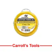 Powerfit 2.7mm x 12m Co Extruded Dimpled Trimmer Line