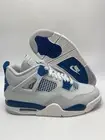 Nike Air Jordan 4 Retro Off White Military Blue (FV5029 141) Men's Size 8