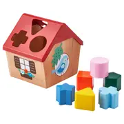 UPPSTÅ shape sorter, multicolour