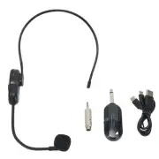 2.4G-Wireless Microphone Headset 160FT/Range Mic System For-Teach Outdoor Speech