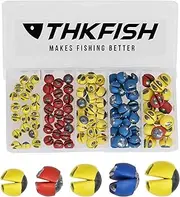 thkfish Fishing Weights Sinkers Split Shot Fishing Weights Removable Rubber Weights