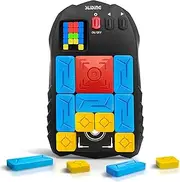 Super Slide Puzzles Brain Games, with 500+ Levels Electronic Handheld Game, Challenges Brain Teaser Puzzles, Learning & Education Travel Stem Toys for Kids and Adults