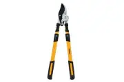 Ratcheting Bypass Lopper Telescopic Aluminum Handles Tree Branch Limb Cutter