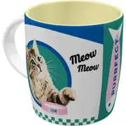 Nostalgic Art Better Together Cats 330ml Ceramic Mug Office Tea/Coffee Drink Cup