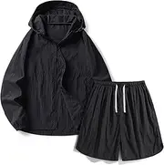 [Letuwj] Long pants suit outdoor UV protection light jacket casual fishing clothing