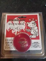 Duncan Imperial Yo-Yo, 75th Anniversary Replica, Red, 2003, NIB, NOS, Vintage