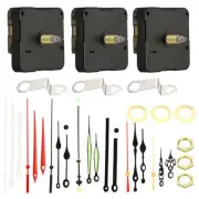 Clock Mechanism Replacement, 3Set Quartz Clock Mechanism DIY Wall Clock