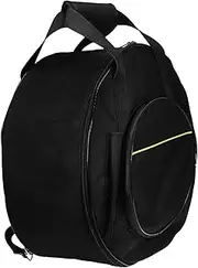 FUNOMOCYA Durable Snare Drum Backpack with Shoulder Straps Carry Handles Dual Use Drum Bag Includes Stick Pocket Thickened Protection for Travel