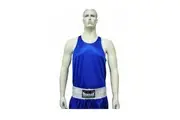Morgan Boxing Singlet Blue