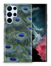 CASE COVER FOR SAMSUNG GALAXY|FUN CUTE PEACOCK FEATHERS PATTERN