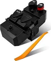 Master Power Window Switch Panel, Automotive Replacement Parts 35750SVAA12 DWS460 1S10320 35750SVAA11, Front Left Driver Side Control Switch Fit for Honda Civic EX LX Si EX-L 2006-2011