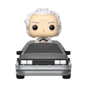 Back to the Future - Doc with Time Machine Pop! Vinyl Ride
