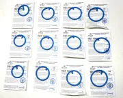 LOT of 12 Wright Tool 1" Dr. Retaining Rings: 6581A, 6584, 6585, 6586