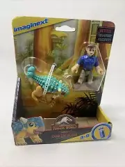 Imaginext Jurassic World Camp Cretaceous Ankylosaurus BUMPY and BEN