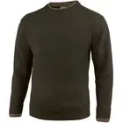 Jack Pyke Ashcombe Crew Neck Pullover Mens 100% Lambswool Sweater Dark Olive