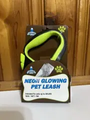 Neon Glowing Pet Leash- Intended For Up To 40lb Dogs