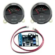 2pc P-40SA VU Meter DB Level Header Audio w Blue LED Backlight w 1x Driver Board