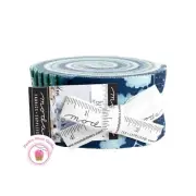 Moda BLUEBELL Janet Clare JELLY ROLL 40 strips Quilt Fabric