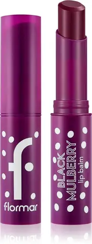 flormar Flavored Lip Balm Color 002 Black Mulberry 3 g