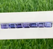 8.85 ct Iolite Gemstones Octagons Shape Stone Emerald Cut Gemstone