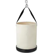 Utility Canvas Bucket 15" x 12" All Purpose Truck Tool Bucket Bag Organizer w...