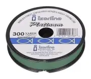 Izorline 5071 Platinum Co-Polymer Mono Line, 15 lb/300 yd, Green