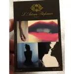 L’ARTISAN PARFUMEUR阿蒂仙之香ONDE SENSUELLE魅惑光波淡香精試香針管1.5ML