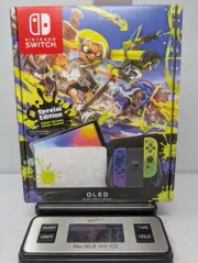 NEW Nintendo Switch OLED SPLATOON 3 64GB SPECIAL Limited Edition Console