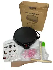 NIB Health and Home Electric Crepe Maker 10" Non Stick Pan Griddle KS-351C