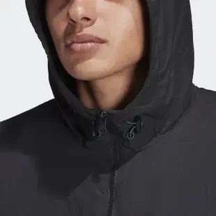 【adidas 愛迪達】外套 風衣外套 基本系列 男外套 黑(H65370)