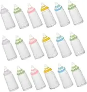 50 Pcs Mini Plaything Bottle Party Favors Bottle Prop Mini Bottle Fake Bottles Clear Mini Bottle Resin