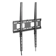Brateck LP42-64AF 37-75" Fixed Portrait Lockable Signage TV Wall Mount. Heavey Duty Supports up to75Kgs,Includes Hook-on Bubble Level, Max VESA 400x600. Anti-Theft Locking [LP42-64AF]