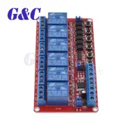 DC 12V 6 Channel Relay Module Self-locking Interlocking Trigger For Arduino A2TM