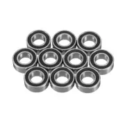 10pcs MR115-2RS Deep Groove Ball Bearings 4x11x5mm Rubber Seals |P6 (ABEC3)