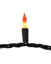 Northlight 50ct Candy Corn Mini Halloween Lights