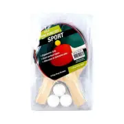 2 Sets Standard Size Table Tennis Ping Pong Set Includes 2 Rackets & 3 Balls