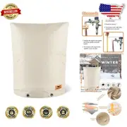 Waterproof Backflow Preventer Insulated Cover 25" x 30" for Outdoor Protection