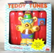 1986 Teddy Tunes Floatable vintage AM radio New in box COLLECTIBLE